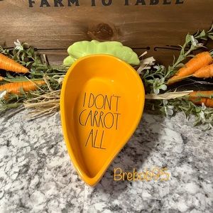 Rae Dunn 🥕I DON'T CARROT ALL 🥕carrot dish- LAST ONE